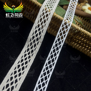 Decorative detail lace sample