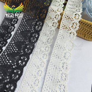 Fine structure lace sample